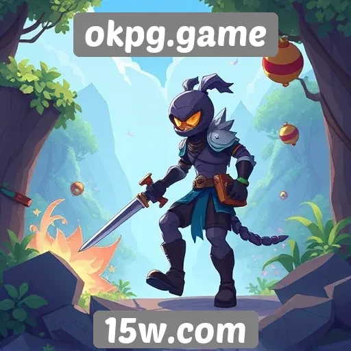 explorando a biblioteca de jogos do site okpg.game