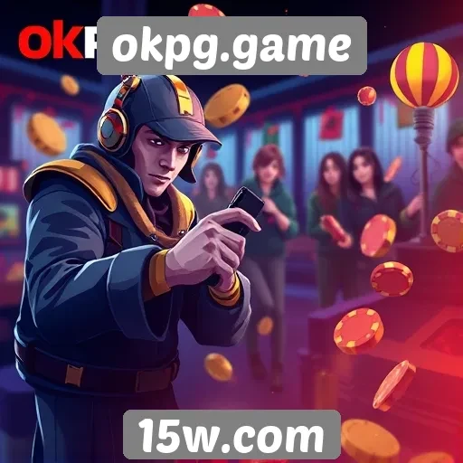 Características inovadoras do site okpg.game